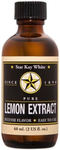 Star Kay White Extracts Pure Extract, Lemon, 2 Ounce