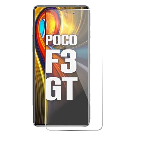 Image of EmBed Matte Fiber Display Guard for Xiaomi Poco F3 GT - Unbreakable, Ultra-Thin, Lightweight Matte Finish Screen Protector with Easy Installation Kit
