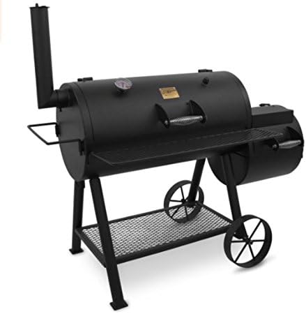 Anihoslen New! Oklahoma Joe's Highland Offset Smoker 879 Sq Ft Grill,Product_by: rob660, UGEIO356131904980410