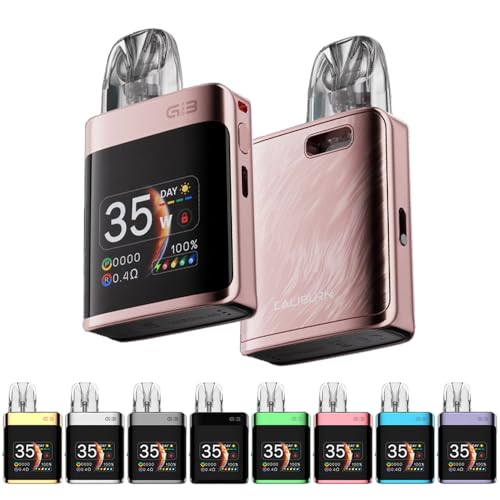 �y���K�i�zCaliburn G3 Pro KOKO Kit �d�q�^�o�R �J���o�[�� G3 �v�� �R�R �X�^�[�^�[�L�b�g 1250mAh�o�b�e���[ 35W�̍ő�o�� 1.8 �C���`�̃f�B�X�v���C �G�A�t���[������ �x�C�v TYPE-C�[�d �R���p�N�g �j�R�`
