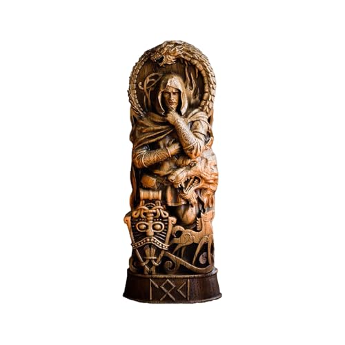 Estatua de Resina Norse Mythology Decor Loki
