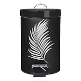 Douceur d'Intérieur, Treteimer Orbella (3 l) schwarz/silber, Metall