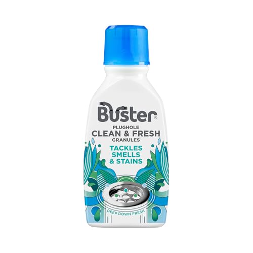 Buster Plughole Clean & Fresh Granules (Eucalyptus) 300g