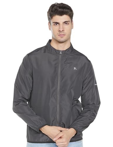 Image of Qube by Fort Collins Men's Windcheater, Lightweight, Windproof Polyester Standard Length Jacket for Year-Round Casual & Daily Use