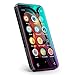 TIMMKOO MP3 Player with Speaker, 4.0" Full Touchscreen HD Video Mp4 Player, 8GB Portable HiFi Lossless Sound Mp3 Music Player with FM Radio, Voice Recorder, E-Book, Supports up to 128GB TF Card Black