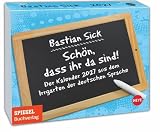 Bastian Sick Tagesabreißkalender 2027: "Jeden letzten Dienstag im Montag". Witziger Kalender voller Sprachverdreher und Schreibpannen der deutschen ... für jeden Tag. Auch zum Aufhängen.