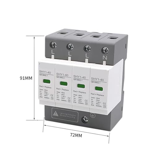 Pararrayos doméstico bajo voltaje para proteger los electrodomésticos de tu hogar 4