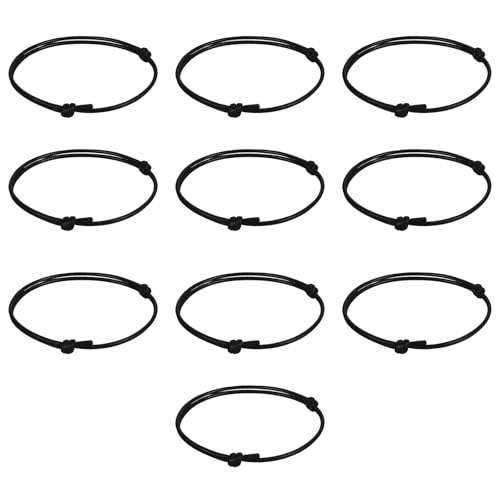 SongBuydn 10 Stück Lederarmbänder Set, Lederarmband Damen, Lederarmband Herren, VerstellbareSchmuck Armband Leder Herren, Männer Armband Leder, Für Alltag, Sport Und Besondere Anlässe