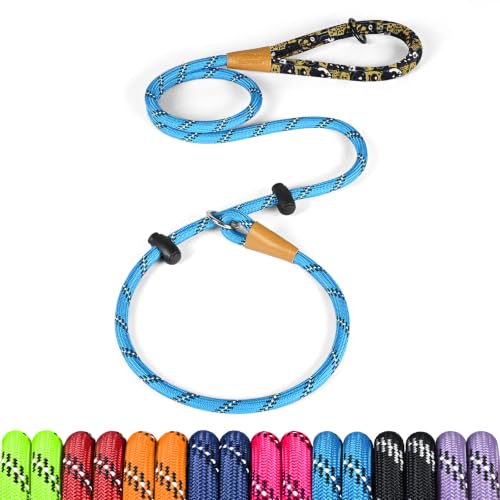 lynxking Slip Lead Dog Leash Reflective, Heavy Duty Comfortable Strong Rope Leash for Large Medium...