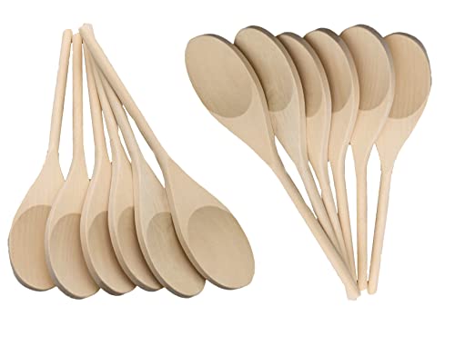 Craftplay Wooden spoons, Wood Color