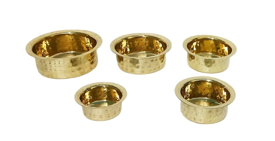 A V GIFTS AND HANDICRAFTS Brass Bhagona Miniature Set of 5 (B08NZZR6MX) Amazon Price History, Amazon Price Tracker