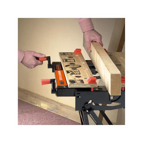 BLACK+DECKER Workmate 825 Établi Deluxe à Double Hauteur, WM825-XJ - 19