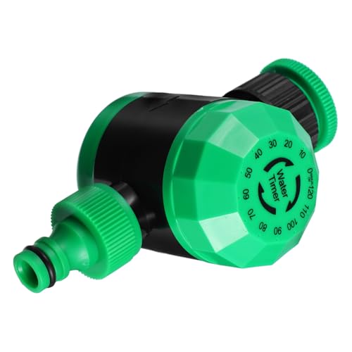 MOTHNUR Temporizador Mecánico de Agua Resistente al Exterior con Diseño Sellado Controlador de Riego para Jardín y Césped Sistema de Programación Fácil para Manguera y Aspersores