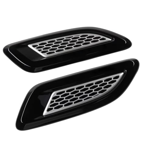 Grille de capot pour Civic : prise d'air bicolore déco