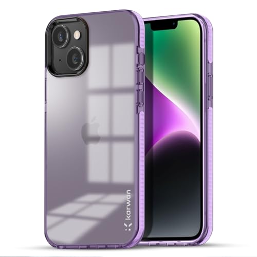 Image of KARWAN Back Cover| iPhone 14 Plus Back Cover |Polycarbonate Material| Full Camera Protection |Perfectly Fit| Case for iPhone 14 Plus - Purple