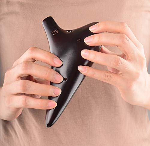 Ocarina 12 Hole Alto C Ceramic Ocarina For Beginner Professional #TOP2