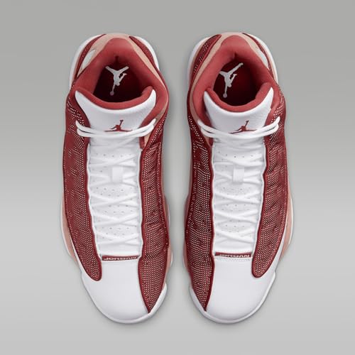 Nike Air Jordan 13 Retro Men's Shoes - Dune Red/White - Size 74