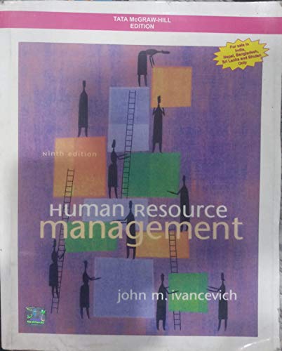 Human Resource Management (SIE) (9th Edition) 0070585148 Book Cover