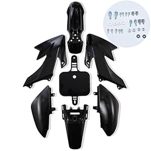Cleo Plastic Fender Fairing Body Work Kit Set,Plastic Body Fender Kit 7 Piece For Crf50 Chinese Mini Dirt Bikes 1 41veecfkbal. sl500 . ss300