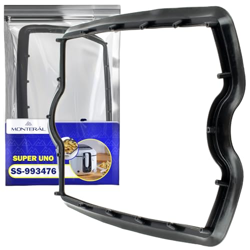 MONTERAL Joint de Couvercle pour Friteuse avec Le Code Original SS-993476 SS993476 pour Tefal pour Moulinex Super Uno - Garantie de 10 Ans