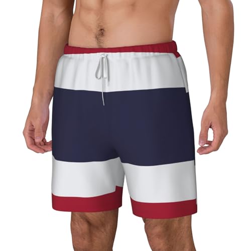 Bañador para hombre estampado transpirable ligero ropa de playa secado rápido 2
