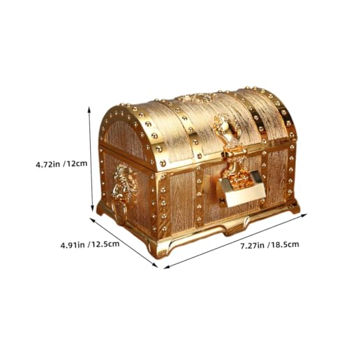 Boîte de rangement à double compartiment rétro pour coiffeuse