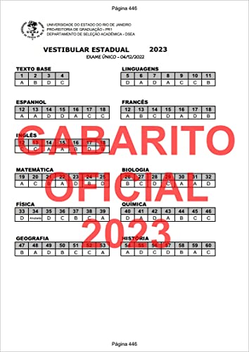 Apostilas Enem + Uerj 1-3660 Questões + Gabarito OFICIAL