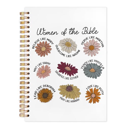 Carnet à spirale chrétien Women of the Bible pour embellir vos moments d'étude