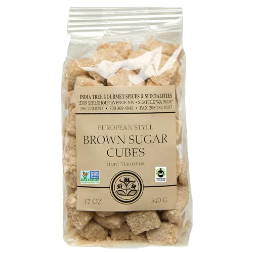 Pure Brown Sugar Cubes , All-Natural Gourmet Sweetener...