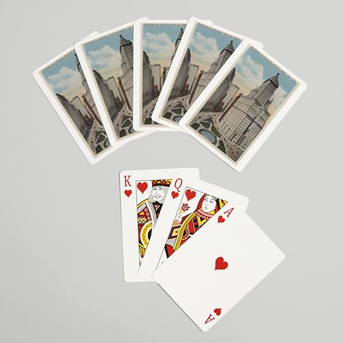 Baraja de 52 cartas tamaño póker miniatura 7