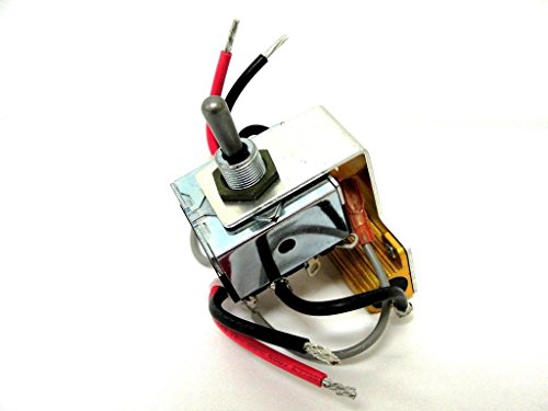 KB ELECTRONICS 9860 10 OHM Braking Resistor, 3-Position, 50 WATT, Forward-Brake-Reverse, KBMD FBR Switch, Mechanical, Switch, Wired Assembly