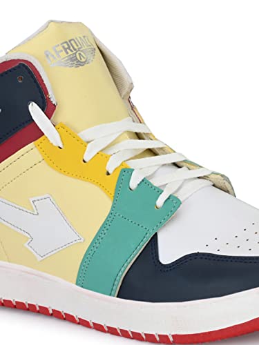 Image of AFROJACK Mens Casual Shoes | Sneaker Boots | Lace up | Lightweight Shoes m880