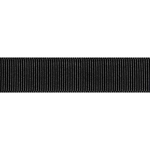 Ruban cordelé Prym noir 38mm contre l'affaissement des tissus lourds 20m