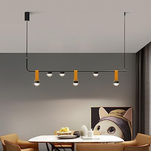 Plafonnier LED noir d'intensité variable résolvant le manque de lumière