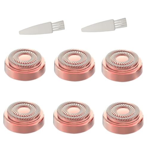 for Finishing Touch Replacement Heads Flawless Facial Hair Remover Gen 2,Double Halo Painless and Smooth (6PCS, GEN 2)