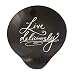 Demdaco 1004180164 Ceramic Spoon Rest, Black