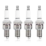 EKLN Spark Plug BR9ES 5722 4 Pack fit for Honda Yamaha Suzuki Kawasaki ATV