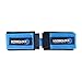 Myosource Kinetic Bands Tumble Pro X Ankle Straps Kit – Cheerleading Standing Tumbling Equipment, Gymnastics Backhandspring Trainer – Includes Flexibility Stunt Stretch Strap – Blue
