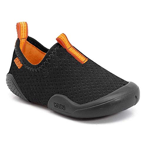 Tênis Infantil Klin New Confort Preto e Laranja-22
