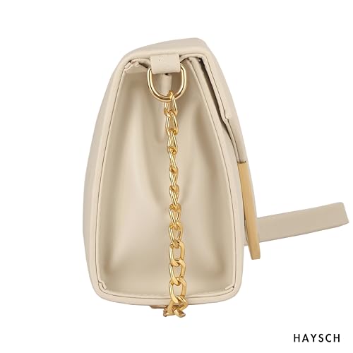 Image of Women Girls V-flap Crossbody Sling Bag with Embellished Gold Chain | Perfect For Party Travel Or Daily Use | Stylish Bag For Women