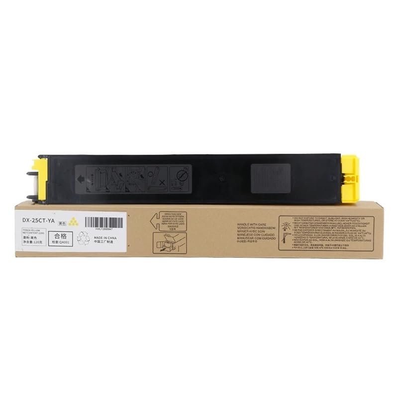 Toner DX25 jaune de 140g haute densit&eacu&te; compatible imprimante Sharp DX-2008