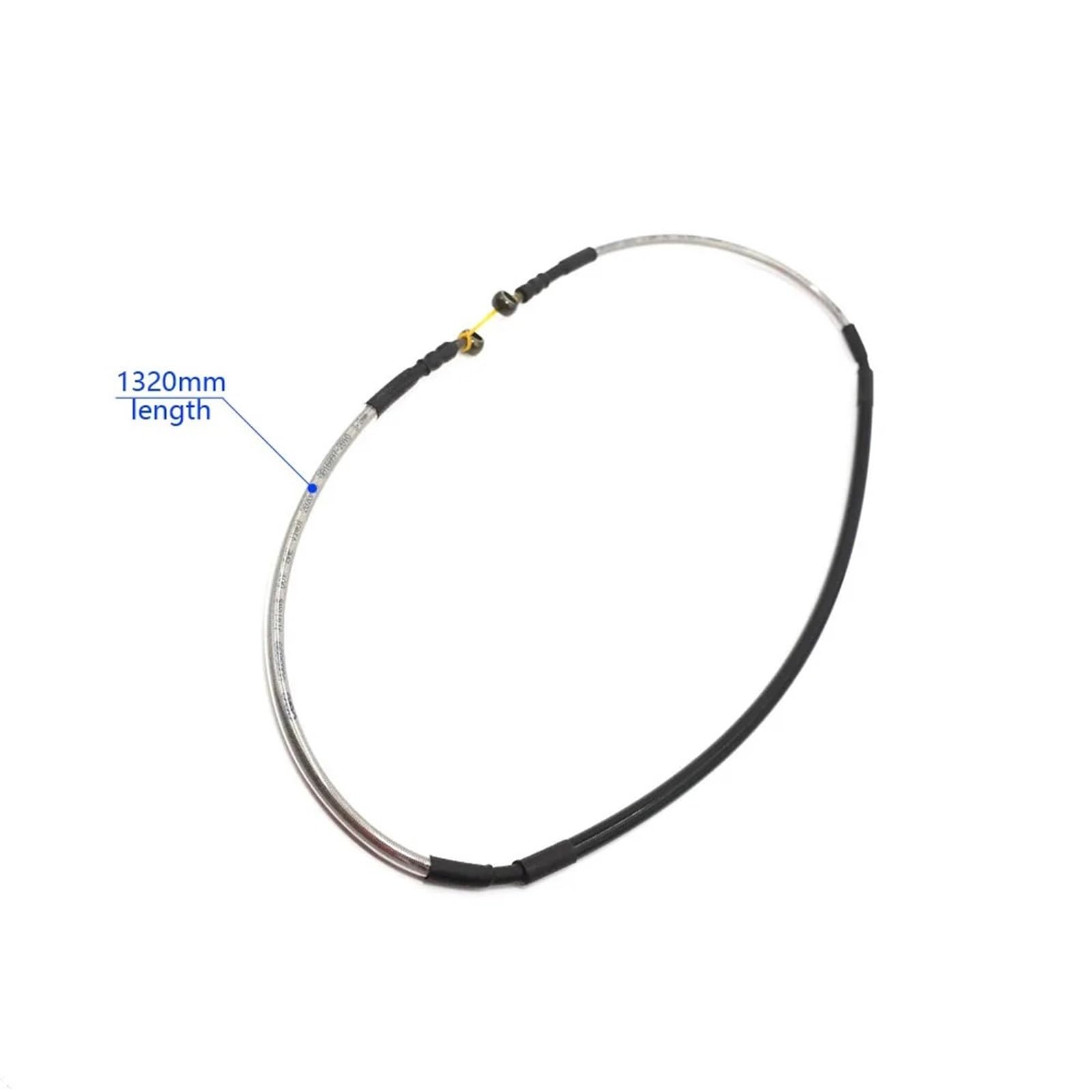 Miedziany wąż hamulcowy do samochodu OTOM 1320 Mm 590 Przewód Hamulcowy Przedni I Tylny, Przewody Olejowe Pasujące Do HONDA CRF, YAMAHA YZF 250 450(43468-KS6-700)
