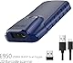 NETUM E950 Bluetooth 2D-Barcode-Scanner, 3-in-1 Kleiner Tragbarer QR-Barcode-Leser, Automatischer Kabelloser Pistolen-Scan-Rückenclip, Funktioniert mit Tablet iOS Android Windows MacOS