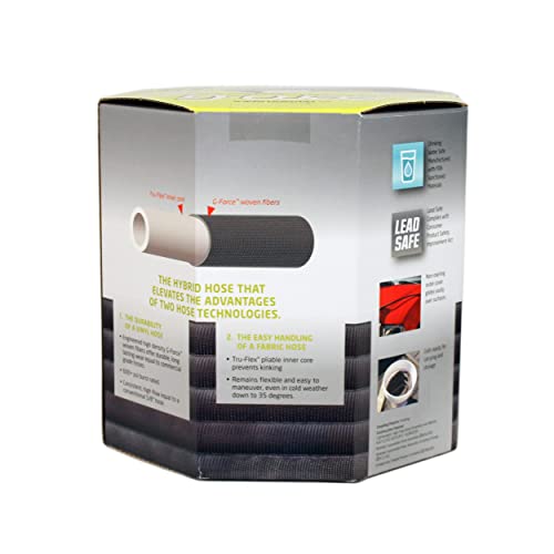 Zero-G Vinyl Garden Hose 5/8"X100'Blk #TOP5