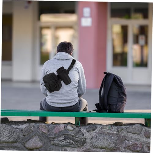 Bolsa porta botella de nylon cómoda para evitar cargas pesadas en rutas 4