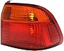 Evan-Fischer Tail Light Lens and Housing Compatible with 1999-2000 Honda Civic Outer Sedan Passenger Side