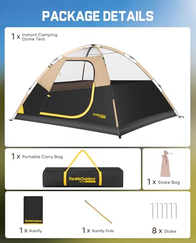 FanttikOutdoor Zeta C4 Camping Tent & FanttikOutdoor Zeta C2 Camping Tent miniatura 6