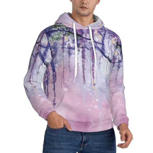 Sweatshirt d'hiver glycine pour adulte idéal pour vos promenades en ville
