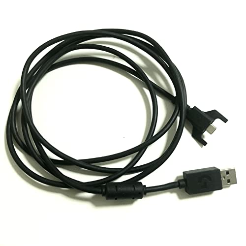 Câble micro USB tressé anti-interférence pour clavier mécanique Logitech G PRO