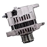 Aplicaciones YUANMI YOUCHAOQING 1 2V 100A Ajuste alternador para Nissan Patrol GU Y61 ZD30DD TI Diesel 01-15 7PV Polea Fit para Terrano R50 Motor ZD30DD 3.0L LR190-752